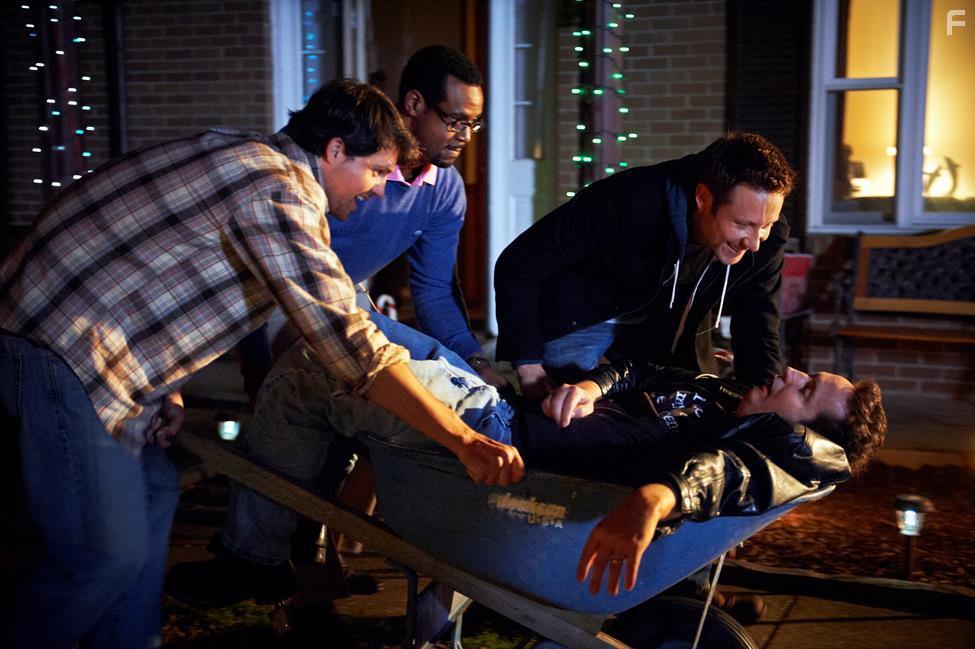 Harland Williams, Michael Rosenbaum, Kristoffer Polaha, and Isaiah Mustafa in Back in the Day (2014)