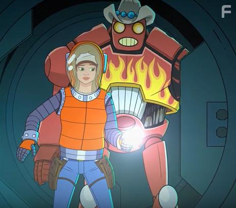 Kat Dennings and John Cena in Dallas & Robo (2018)