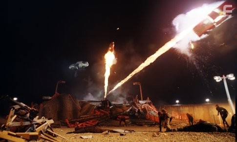 Ian McKellen and Aaron Stanford in Люди Икс: Последняя битва (2006)