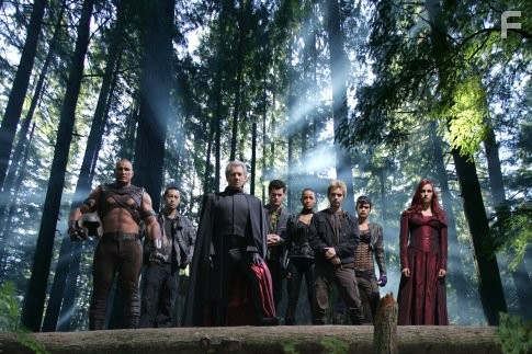 Famke Janssen, Vinnie Jones, Ian McKellen, Eric Dane, Aaron Stanford, and Dania Ramirez in Люди Икс: Последняя битва (2006)