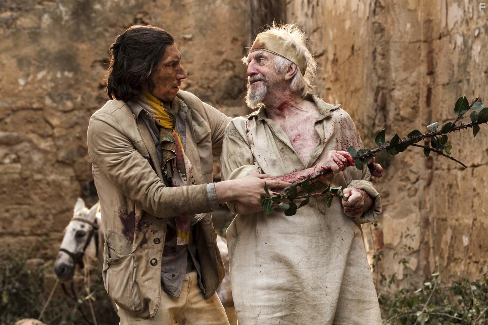 Jonathan Pryce and Adam Driver in The Man Who Killed Don Quixote (2018)