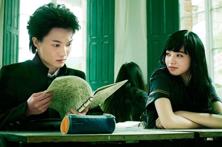 Rynosuke Kamiki and Nana Komatsu in JoJo no kimy na bken: Daiyamondo wa kudakenai - dai-issh (2017)