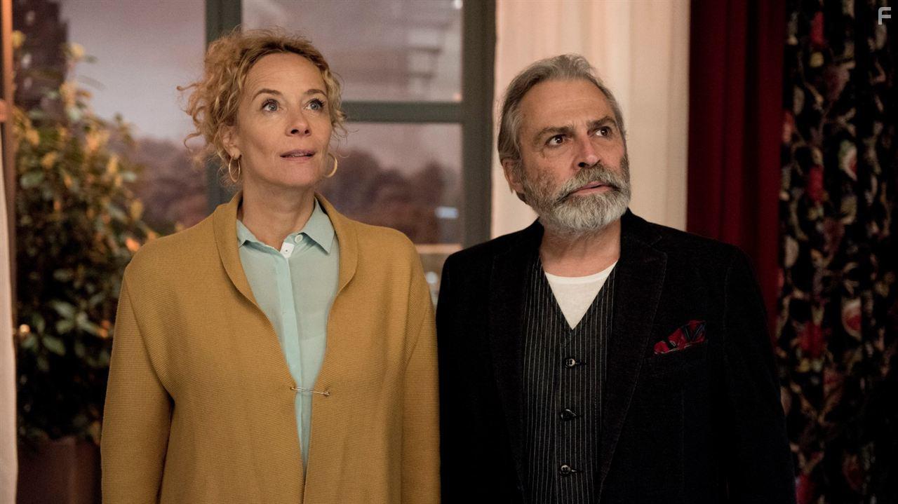 Haluk Bilginer and Katja Riemann in Forget About Nick (2017)