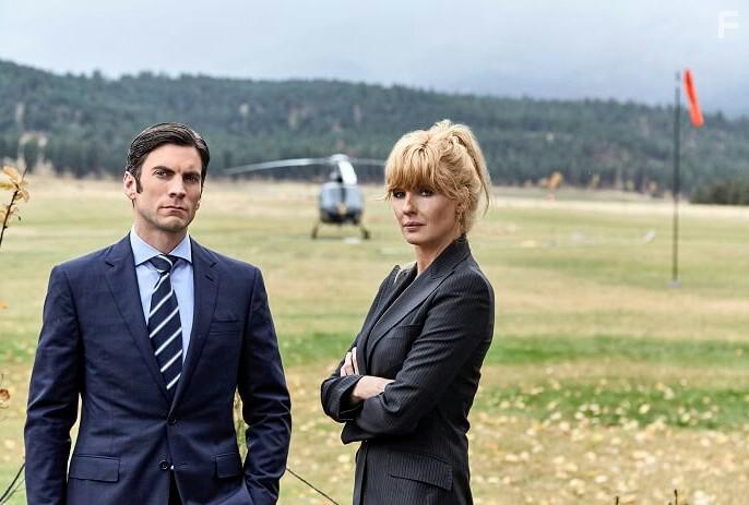 Wes Bentley and Kelly Reilly in Yellowstone (2018)