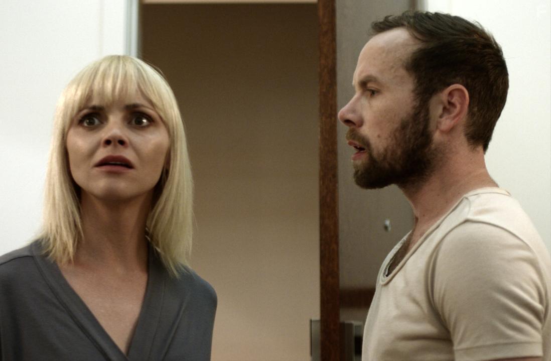 Christina Ricci and Brendan Fletcher in Distorted (2018)