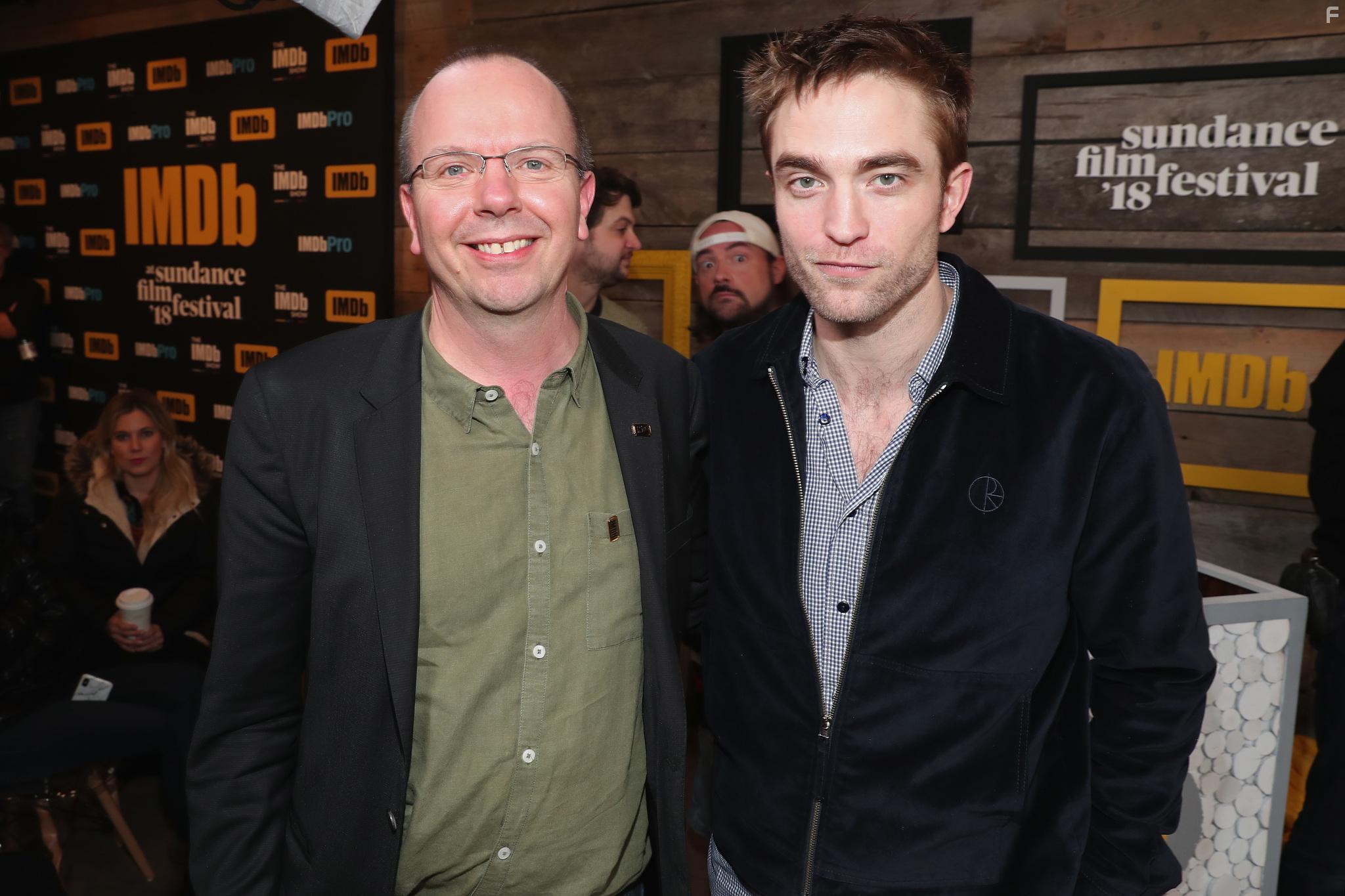 Col Needham and Robert Pattinson at an event for Damsel (2018)