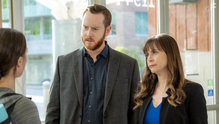 Kellie Martin and Giacomo Baessato in Hailey Dean Mystery: A Will to Kill (2018)