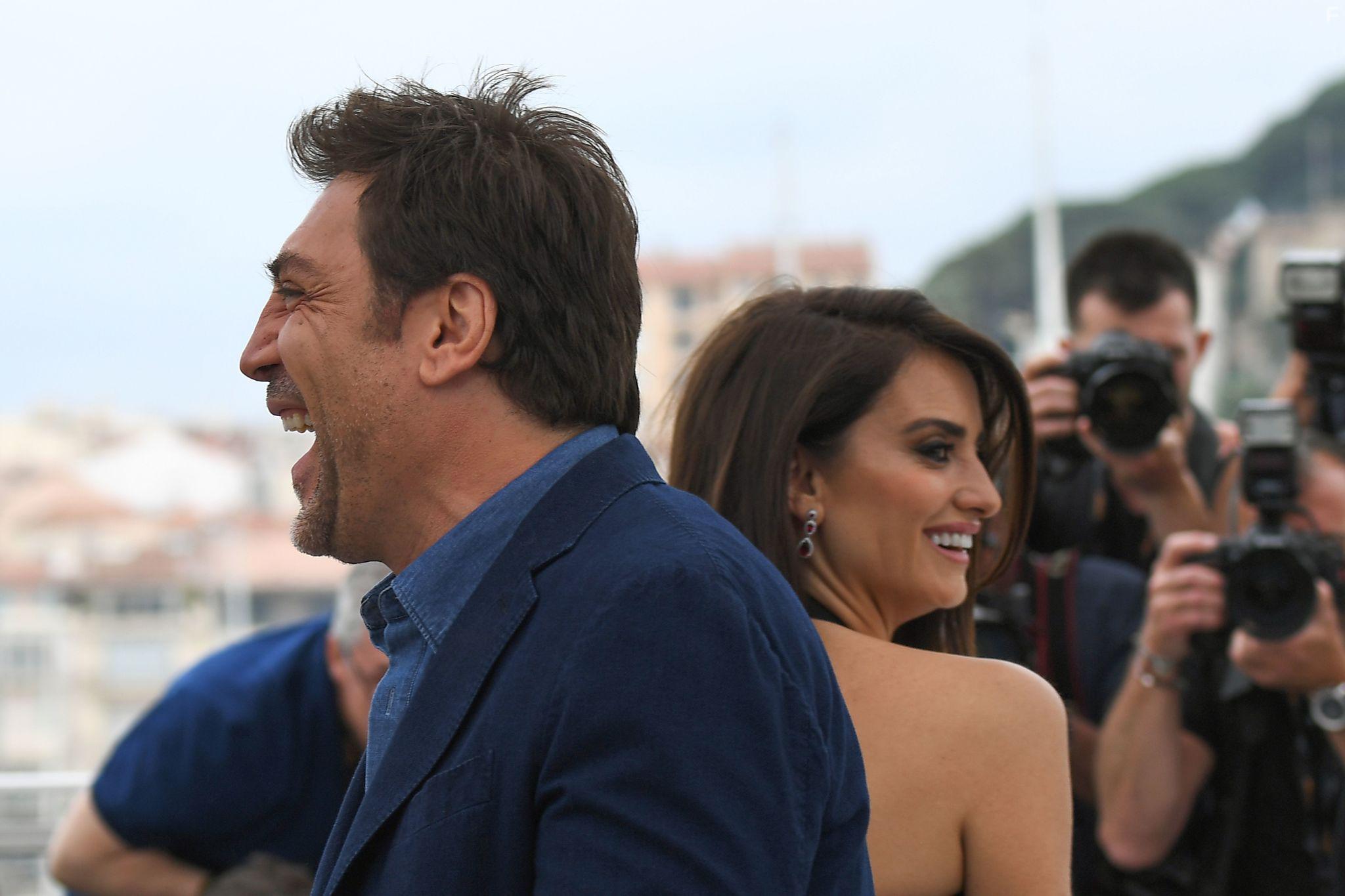 Javier Bardem and Penlope Cruz at an event for Todos lo saben (2018)