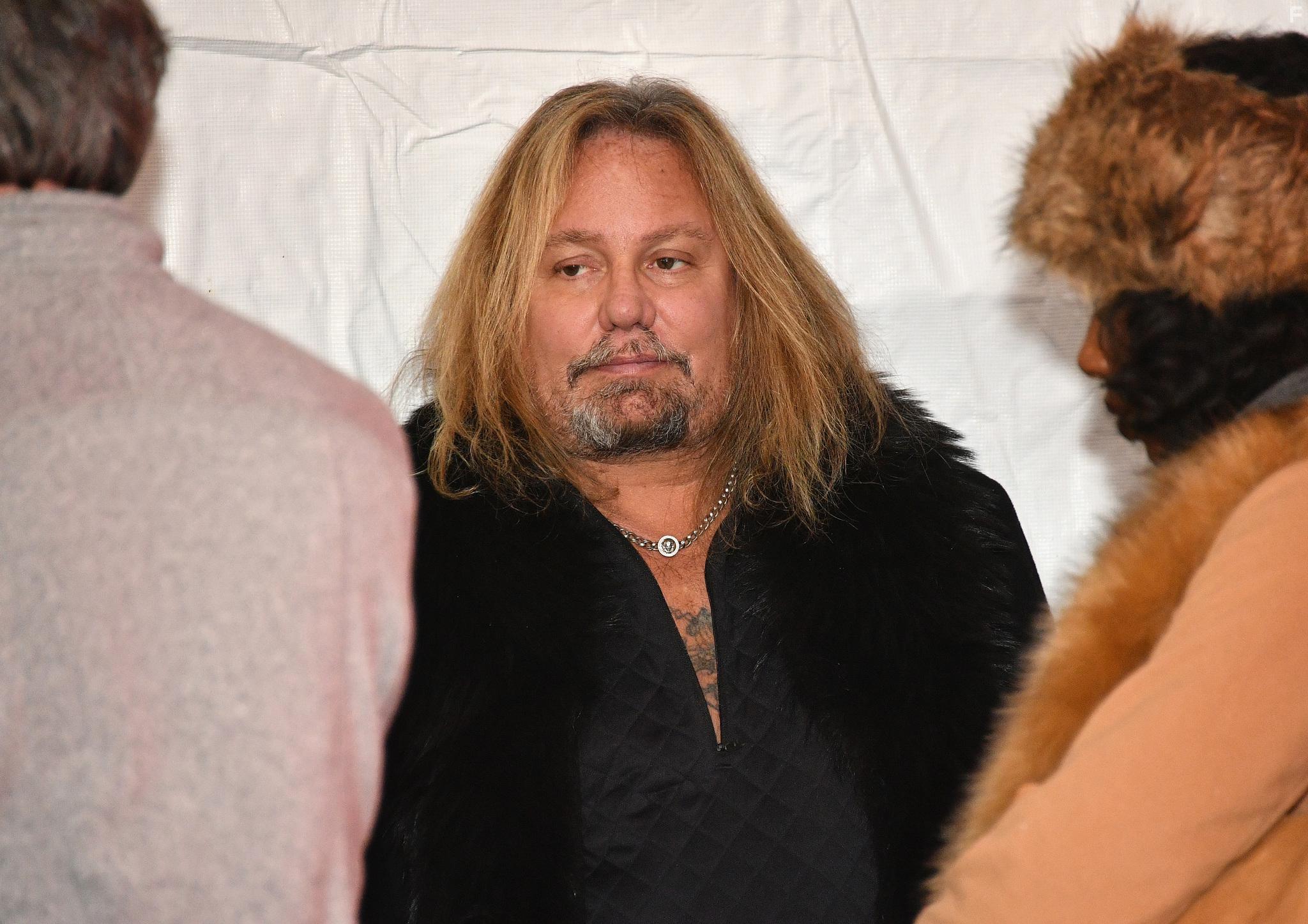 Vince Neil at an event for Mandy (2018)