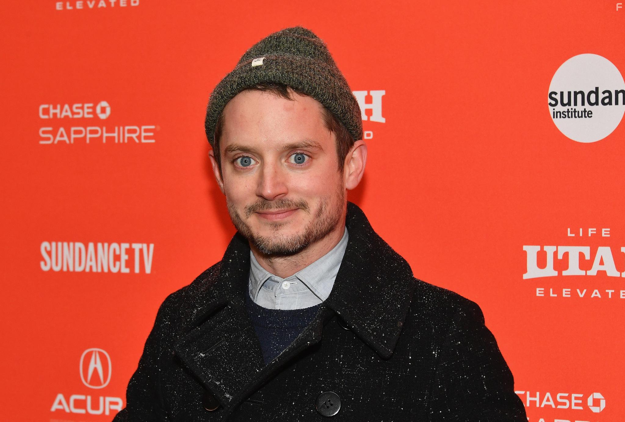 Elijah Wood at an event for Mandy (2018)