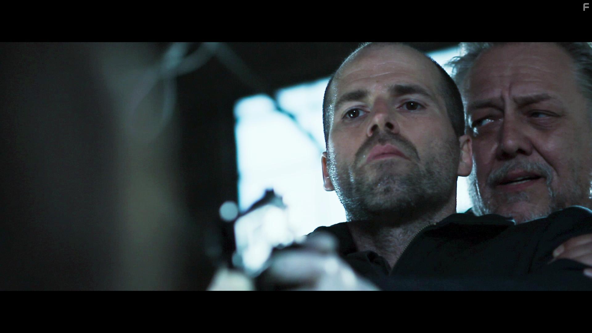 A.C. Peterson and James Hutson in Dark Harvest (2016)