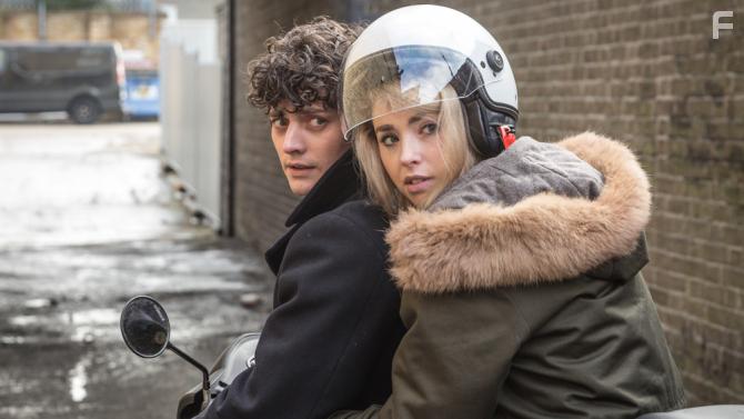 Aneurin Barnard and Freya Mavor in Dead in a Week: Or Your Money Back (2018)