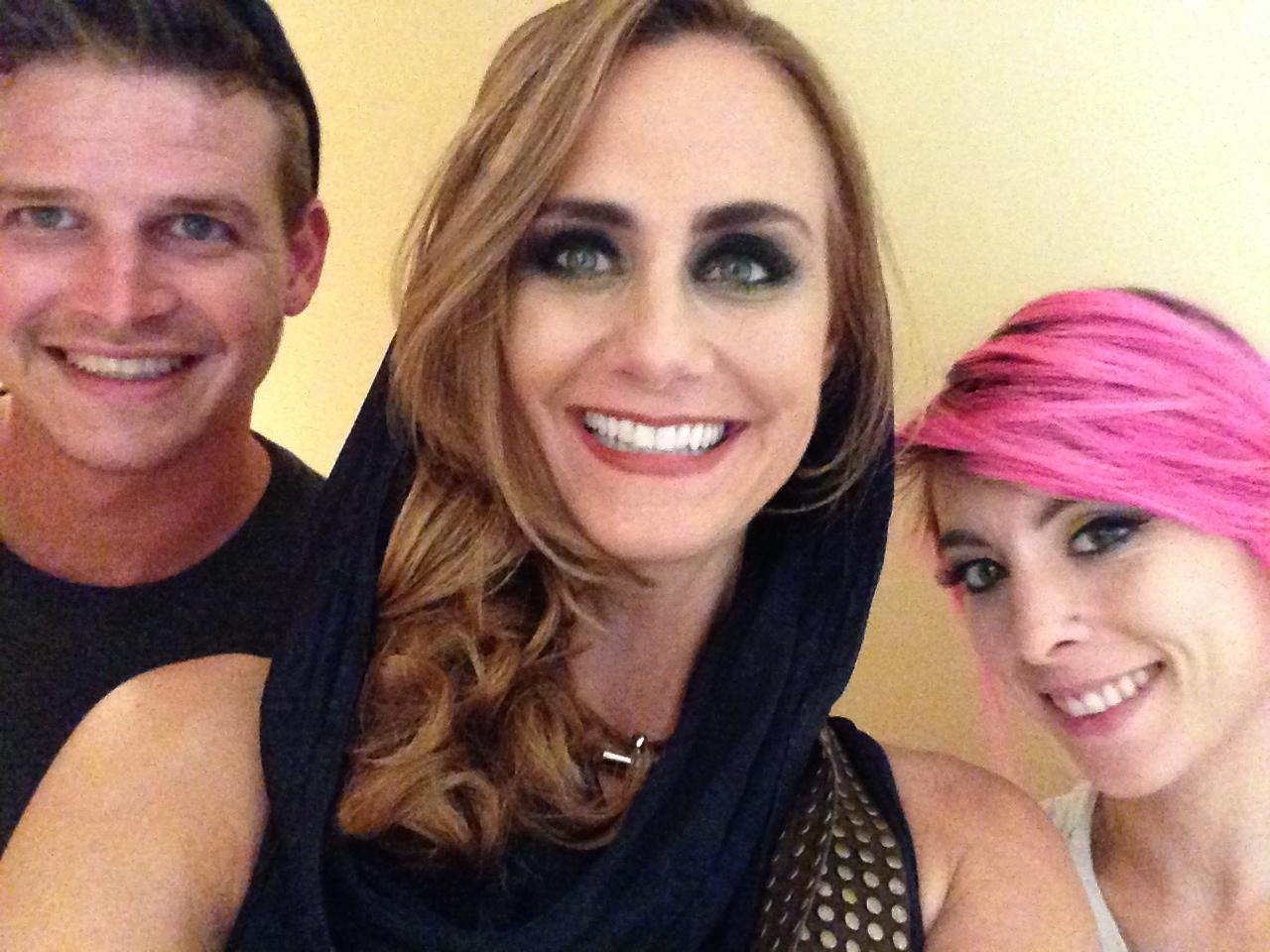 Diane Farr Palm Swings