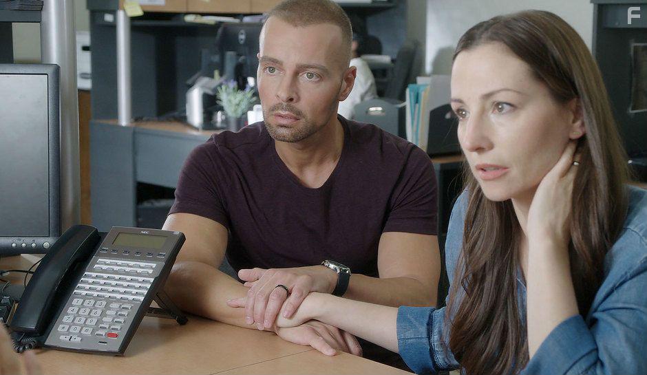 Joey Lawrence and Heather McComb in Girl Followed (2017)
