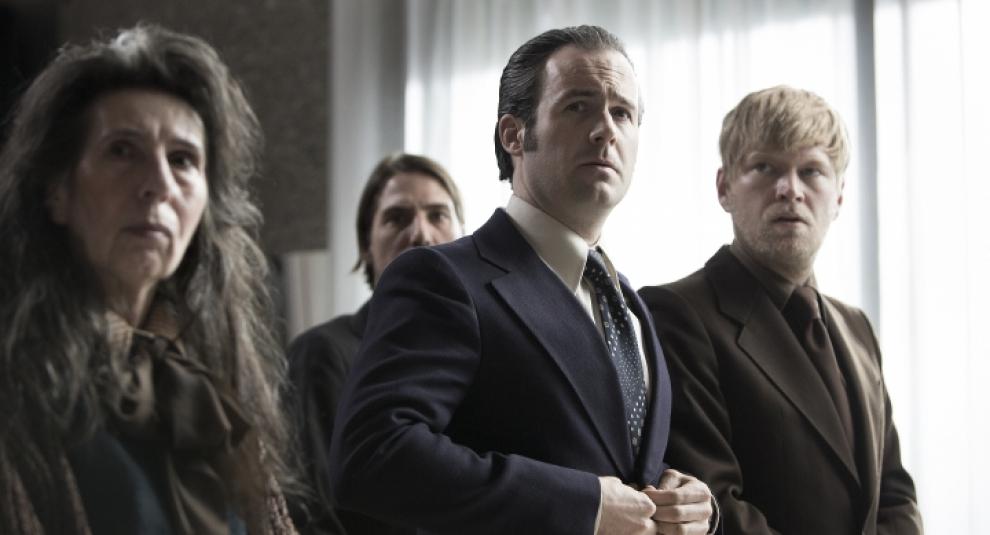 Arent-Jan Linde and Guy Clemens in De Zaak Menten (2016)