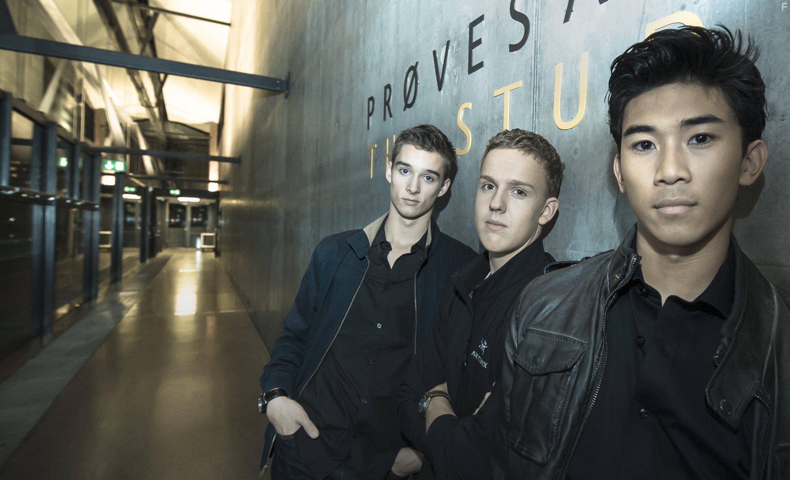 Torgeir Lund, Syvert Lorenz Garcia, and Lukas Bjrneboe Brndsrd in Ballettguttene (2014)