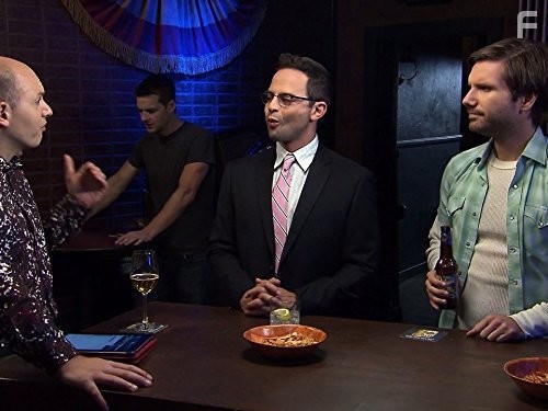 Paul Scheer, Jonathan Lajoie, and Nick Kroll in Лига (2009)