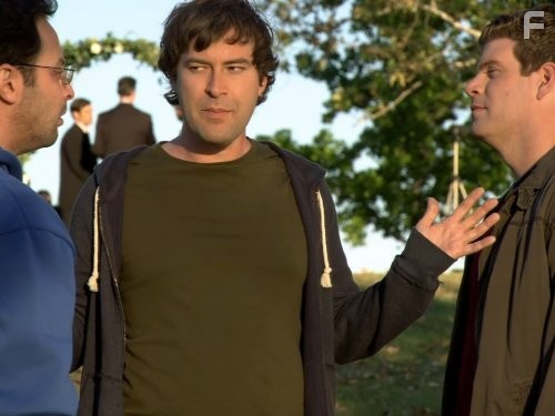 Mark Duplass, Stephen Rannazzisi, and Nick Kroll in Лига (2009)