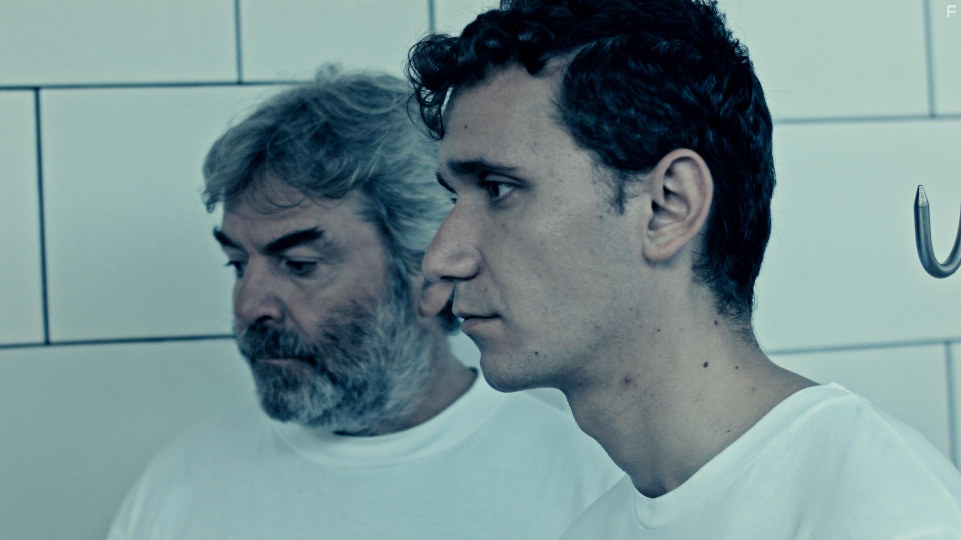 Gzim Rudi and Emiljano Palali in Bloodlands (2017)