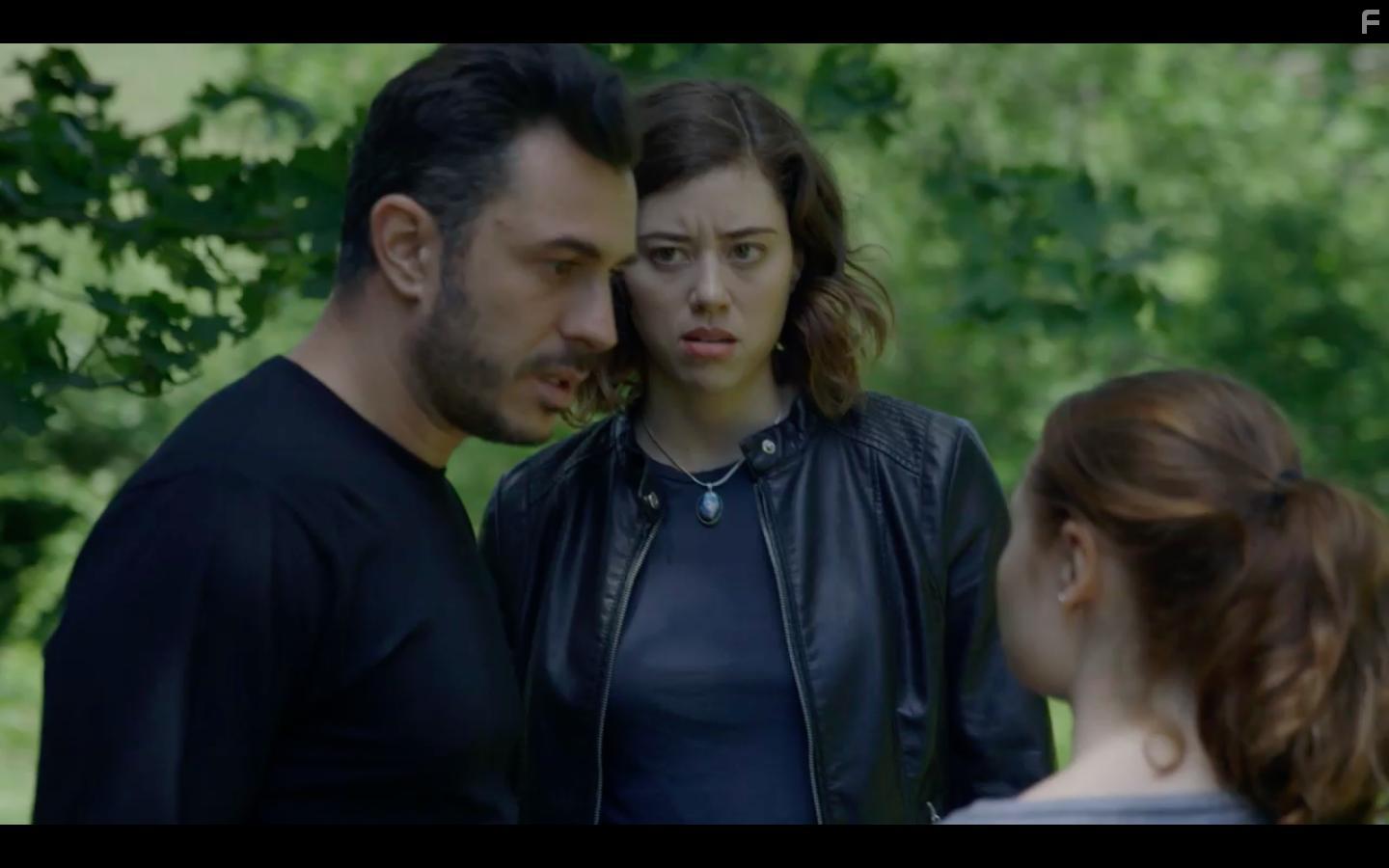 Amanda Jane Stern, Troy Curtis, and Nicole Rodenburg in Amish Witches: The True Story of Holmes County (2016)