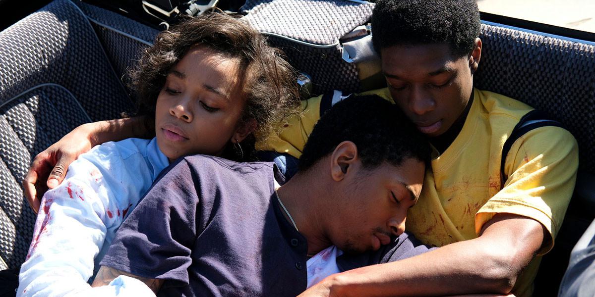 Lamar Johnson and Rachel Hilson in Kings (2017)