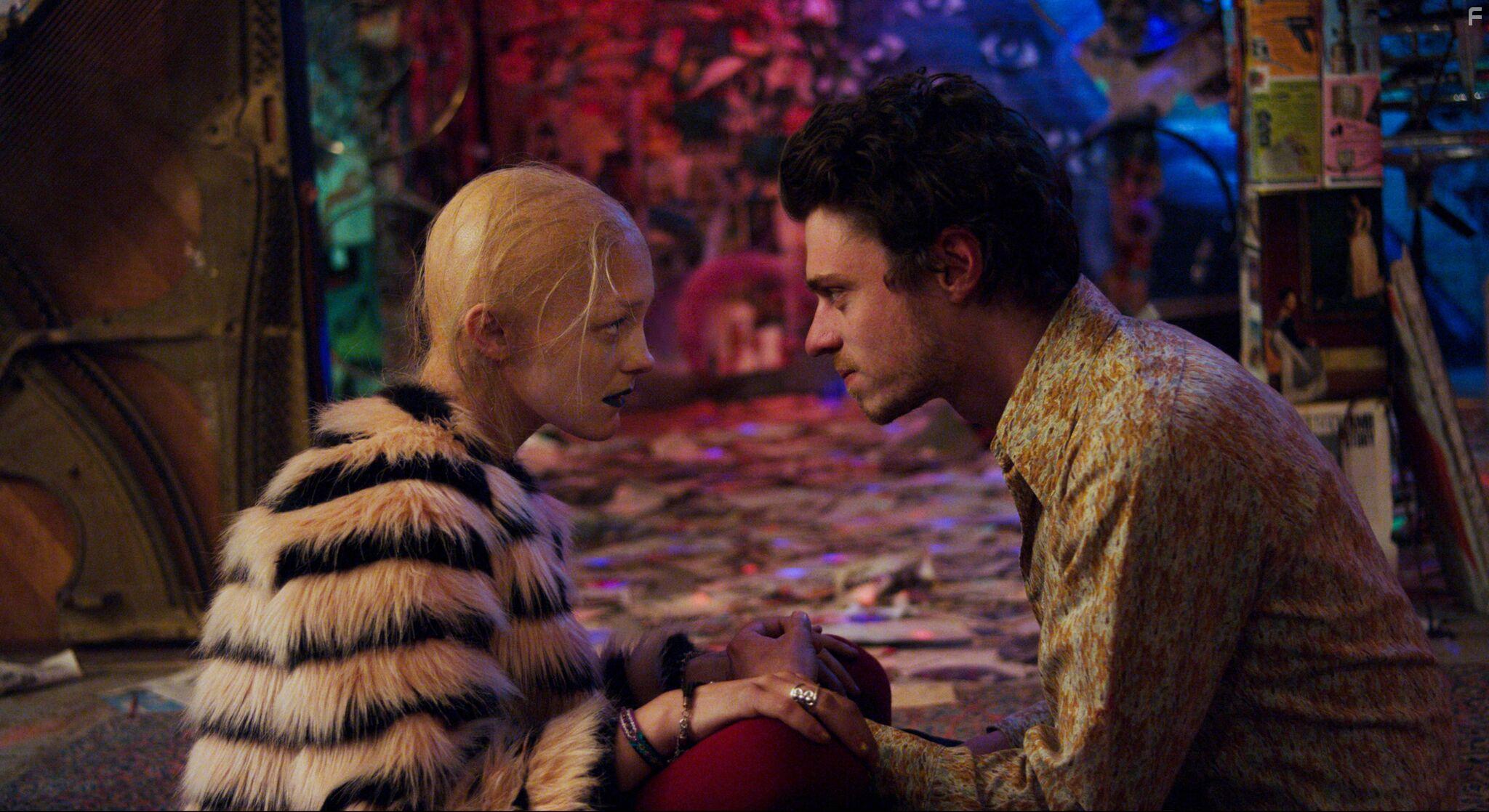 Chelsea Lopez and Michael Patrick Nicholson in Are We Not Cats (2016)