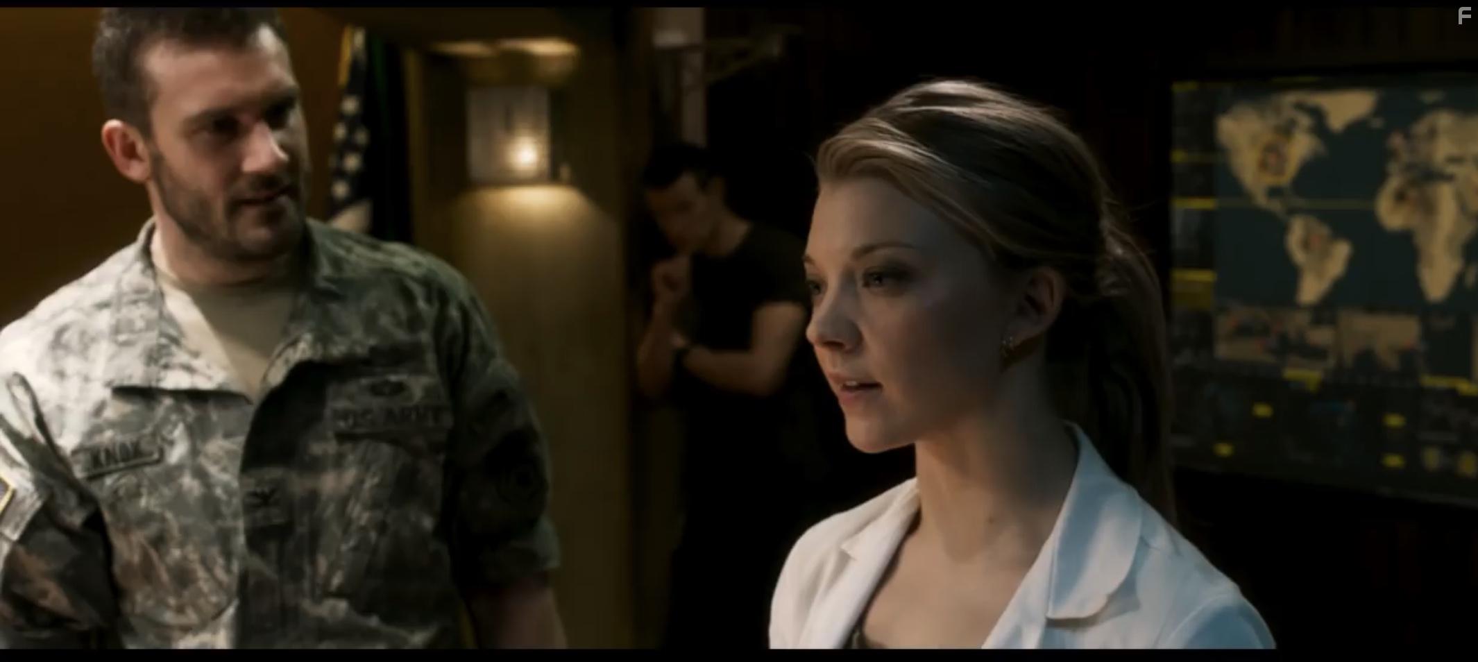 Clive Standen and Natalie Dormer in Patient Zero (2018)