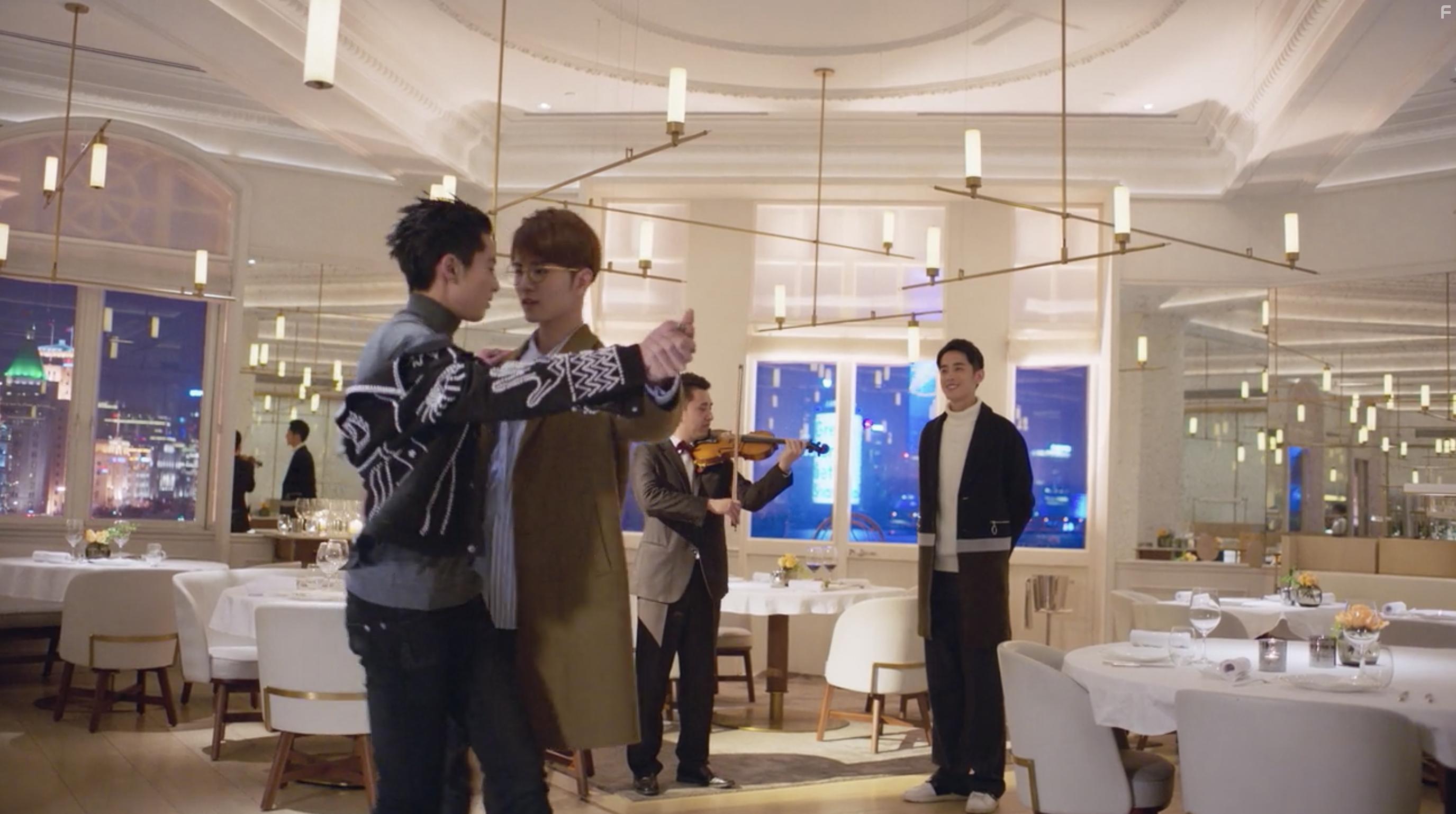 Dylan Wang, Connor Leong, and Wu Xi Ze in Meteor Garden (2018)