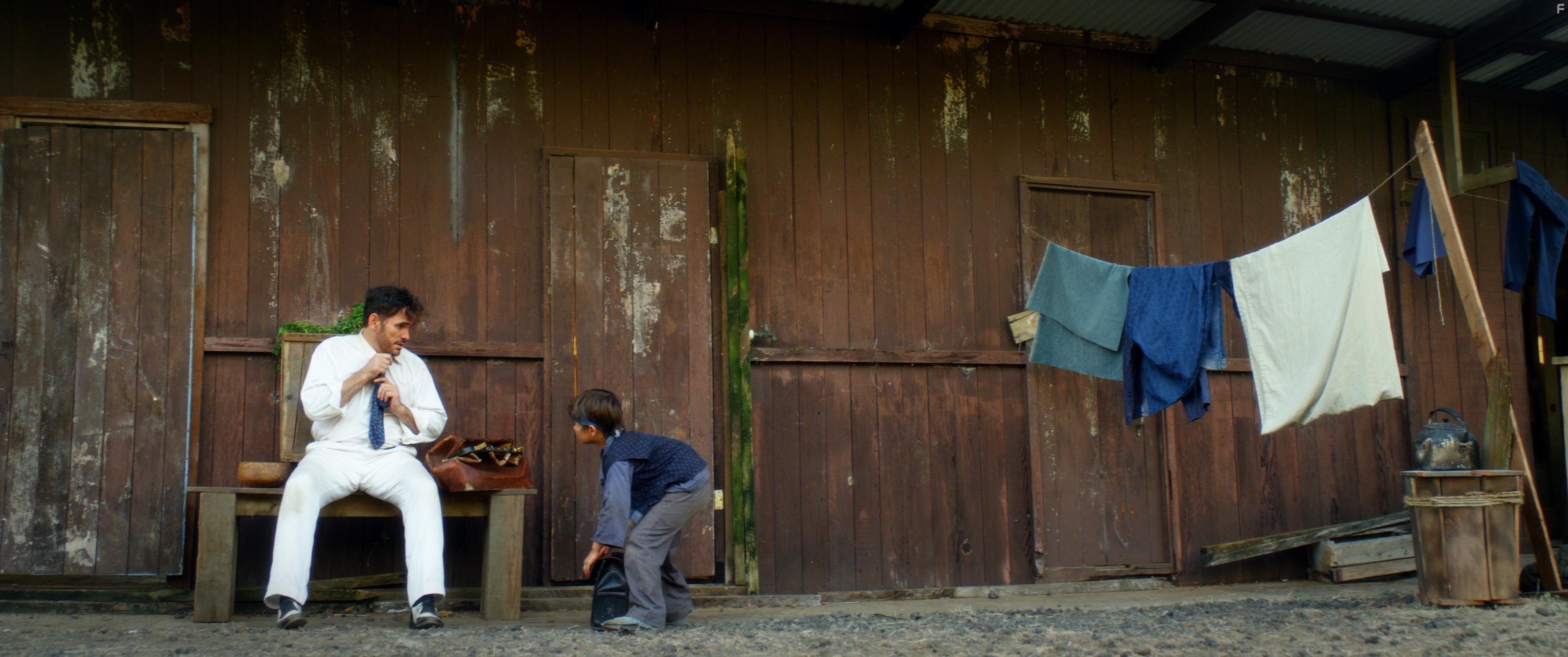 Matt Dillon and Cole Takiue in Running for Grace (2018)