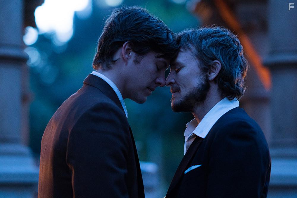 Damon Herriman and Xavier Samuel in Riot (2018)