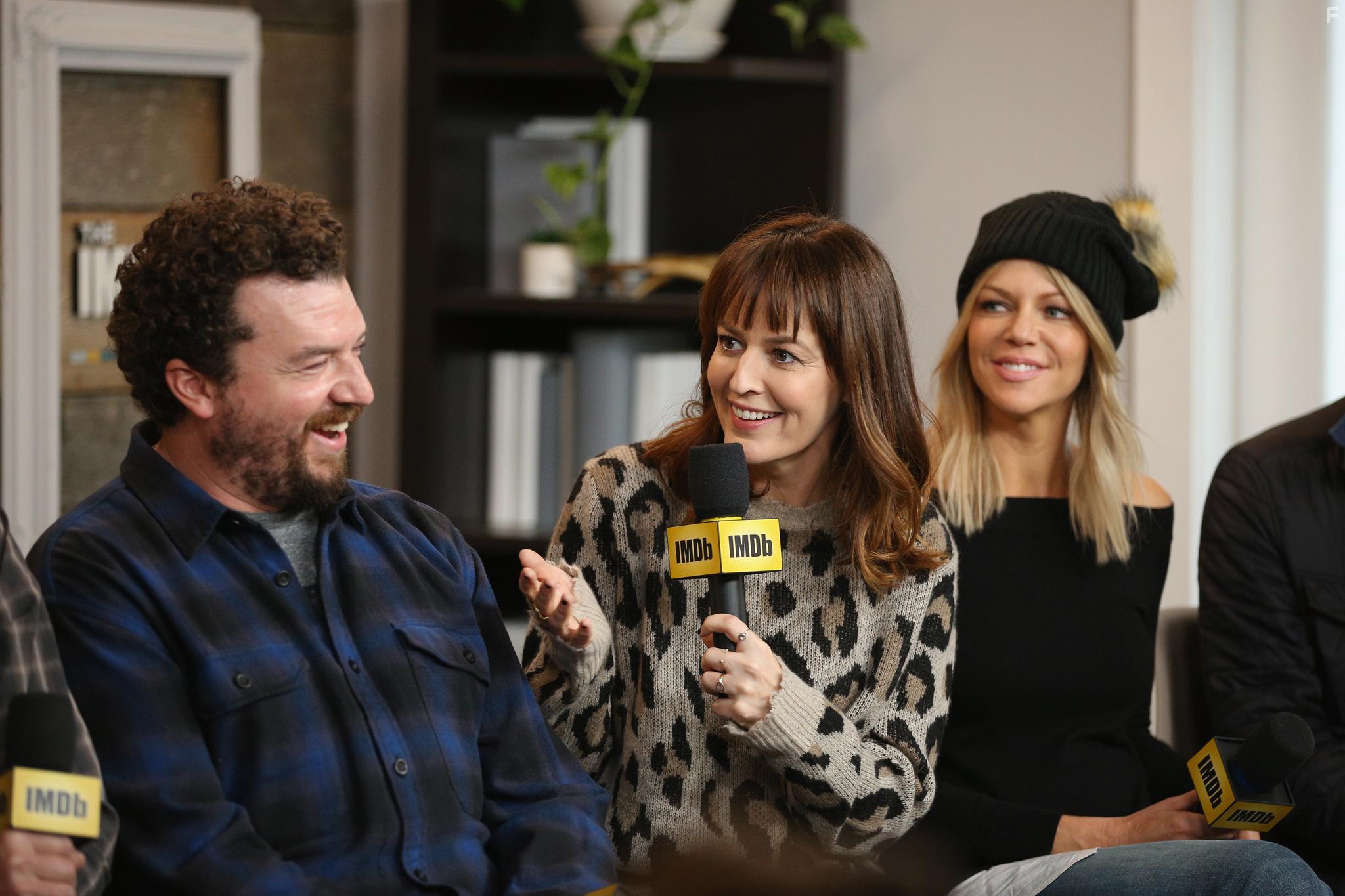 Kaitlin Olson, Danny McBride, and Rosemarie DeWitt at an event for Arizona (2018)
