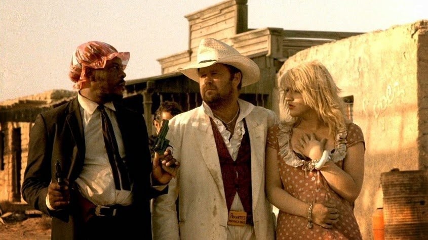 Courtney Love, Sy Richardson, and Biff Yeager in Прямо в ад (1986)