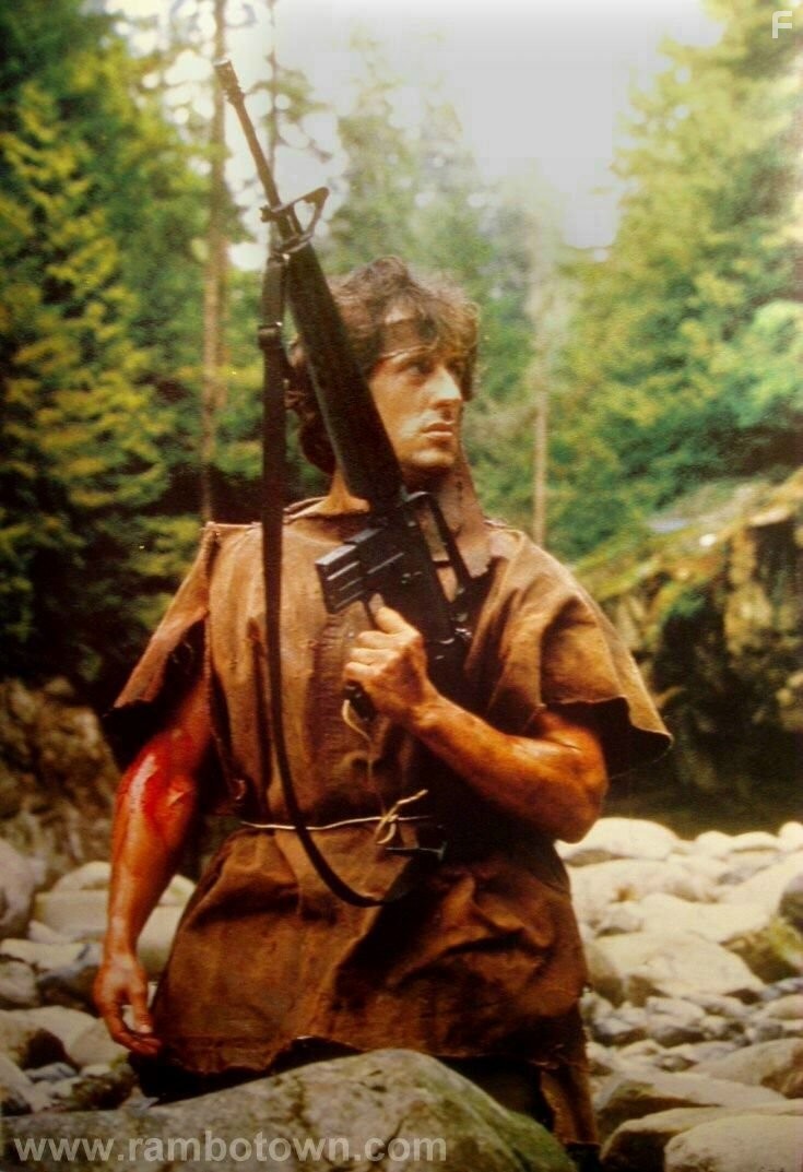Sylvester Stallone in Первая кровь (1982)