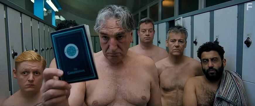 Rupert Graves, Jim Carter, Robert Daws, Thomas Turgoose, and Adeel Akhtar in Swimming with Men (2018)
