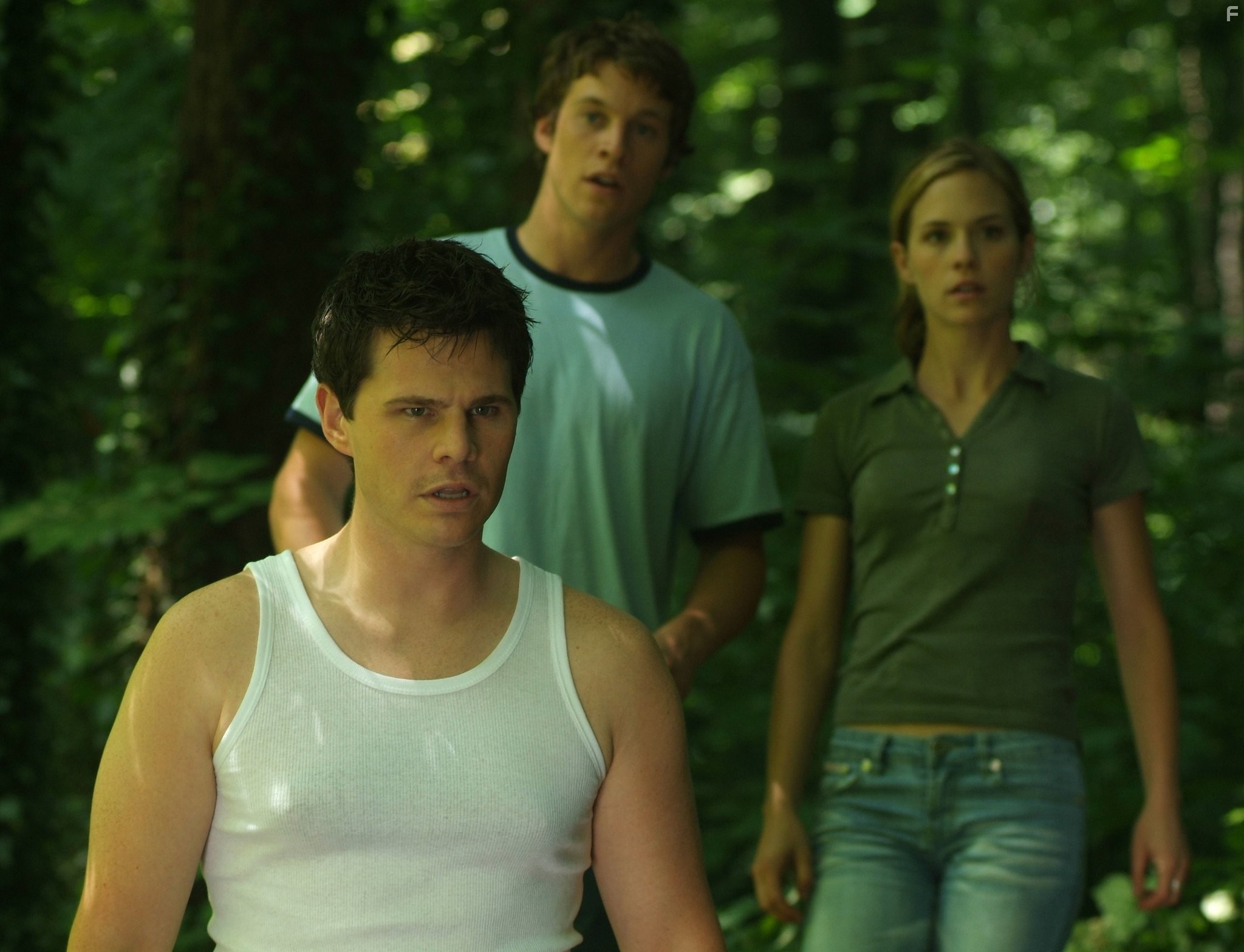 Ian Reed Kesler, Alicia Ziegler, and Chad Michael Collins in Озеро страха 2 (2007)
