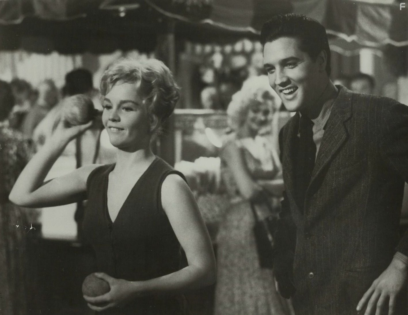 Elvis Presley and Tuesday Weld in Wild in the Country (1961)