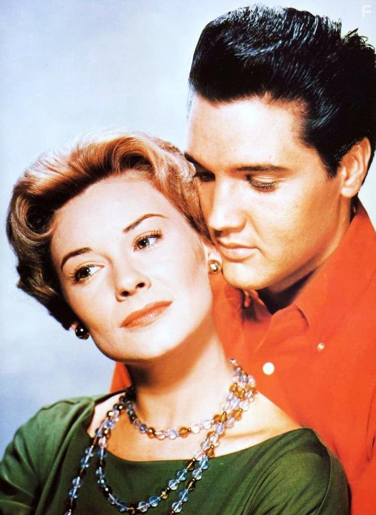 Elvis Presley and Hope Lange in Wild in the Country (1961)