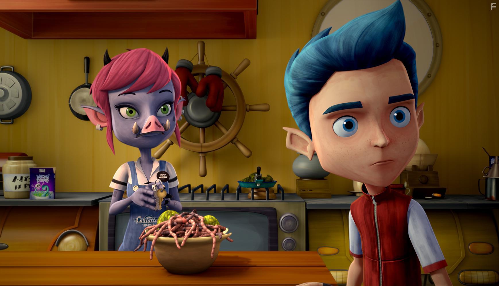 Тайна семьи монстров #4