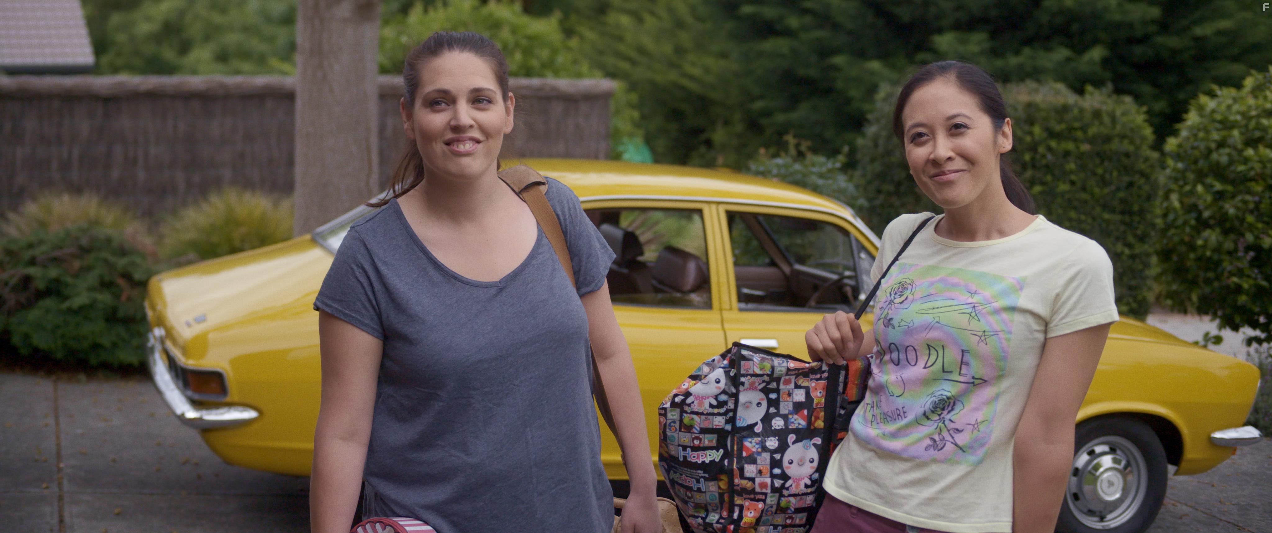 Deanna Ortuso and Joanne Nguyen in Just Between Us (2018)