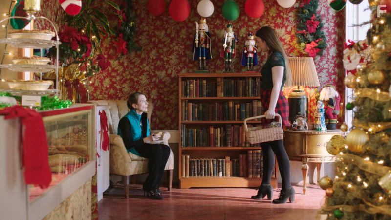 Margaret O'Brien and Ravin Spangler in This is Our Christmas (2018)