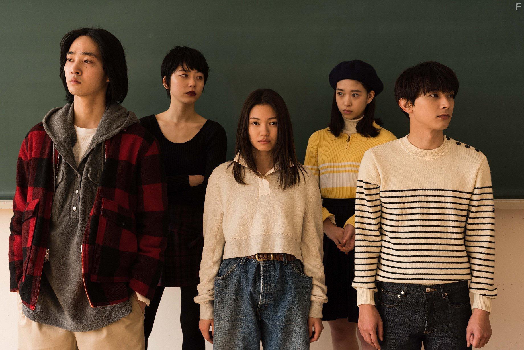 Fumi Nikaid, Ry Yoshizawa, and Aoi Morikawa in Ribzu ejji (2018)