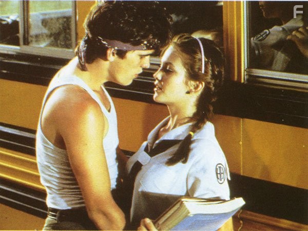 Diane Lane and Matt Dillon in Бойцовая рыбка (1983)