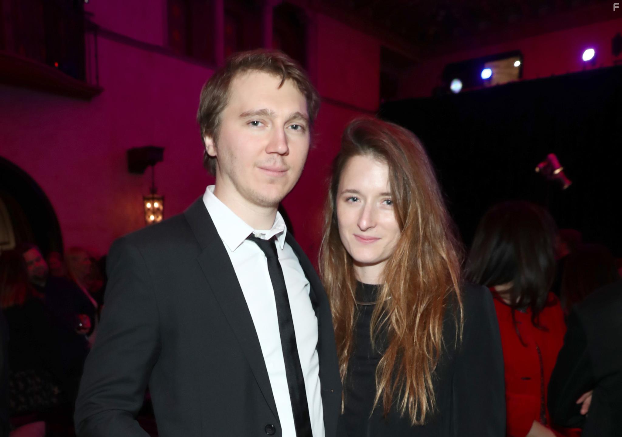 Paul Dano and Grace Gummer at an event for The Ballad of Buster Scruggs (2018)