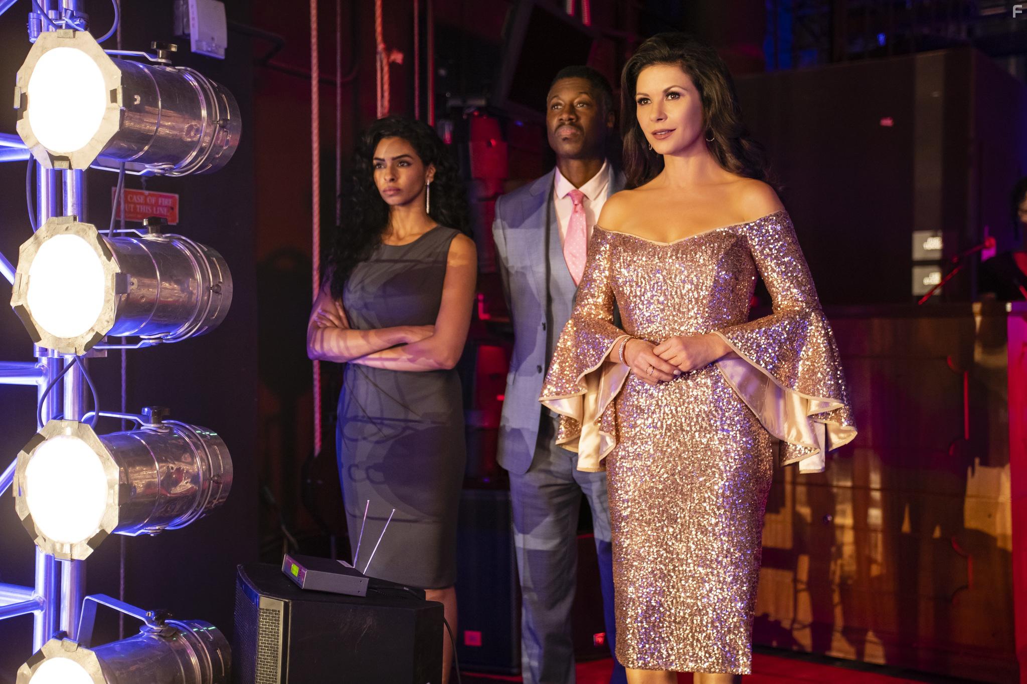 Catherine Zeta-Jones and Rana Roy in Queen America (2018)