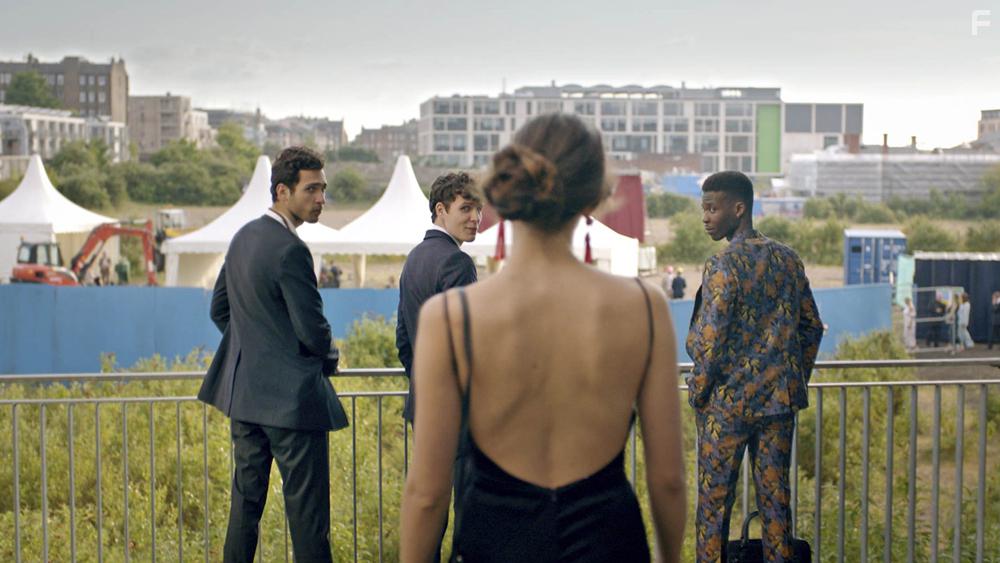 Barney Harris, Jyuddah Jaymes, and Synnove Karlsen in Clique (2017)