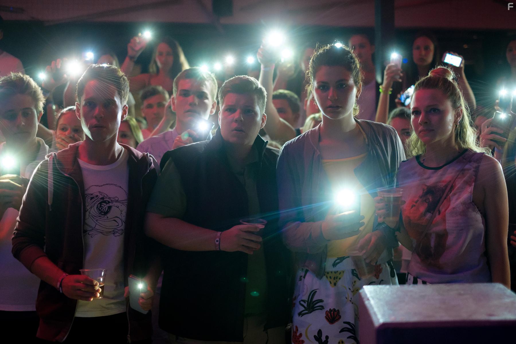 Alexandra Schmidt, Thomas Otrok, Elisabeth Wabitsch, and Markus Freisttter in Party Hard Die Young (2018)