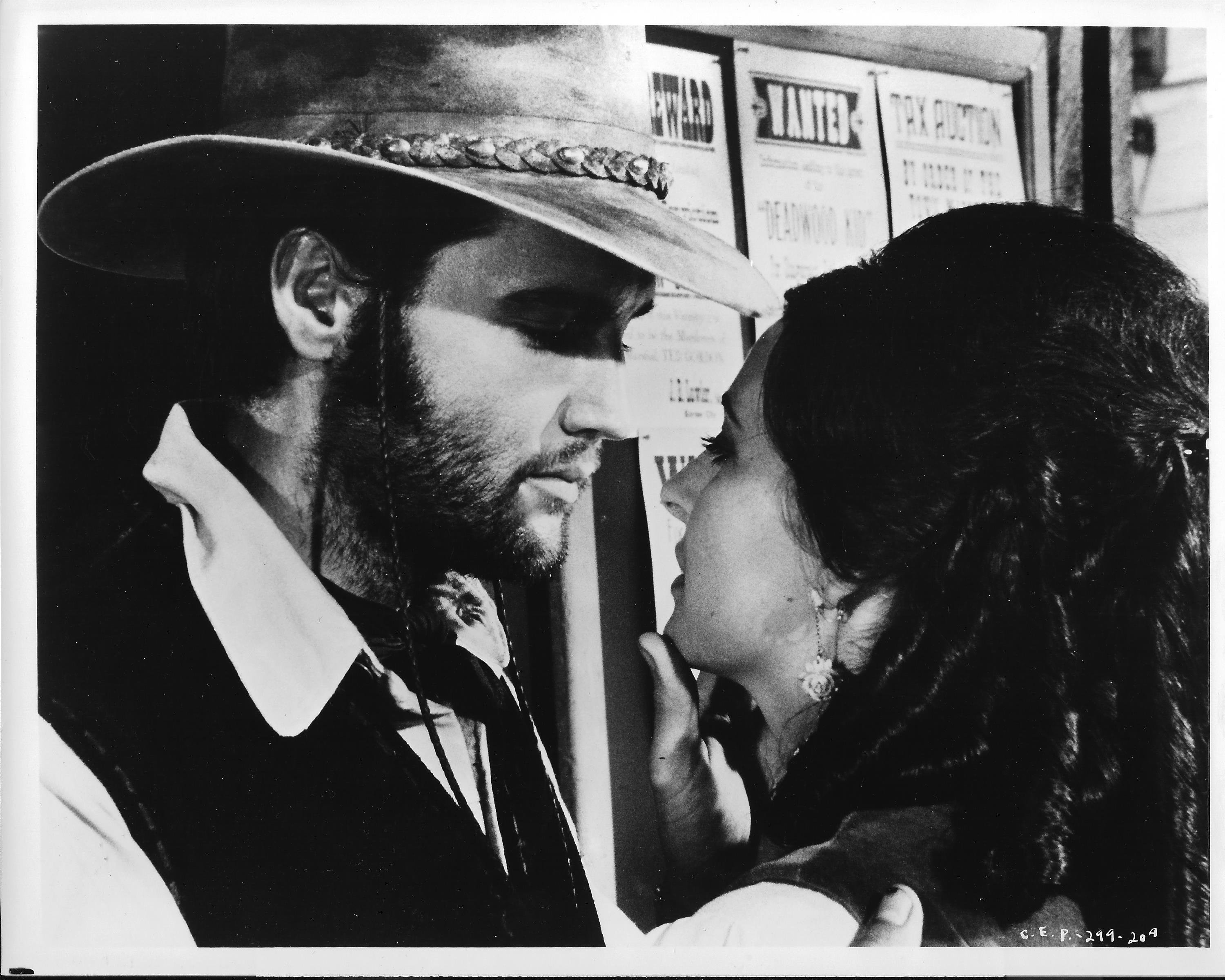 Elvis Presley and Ina Balin in Charro! (1969)