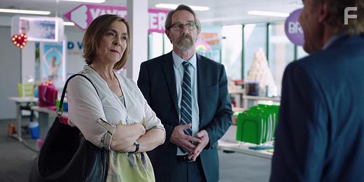 Marg Downey and Kim Gyngell in Back in Very Small Business (2018)