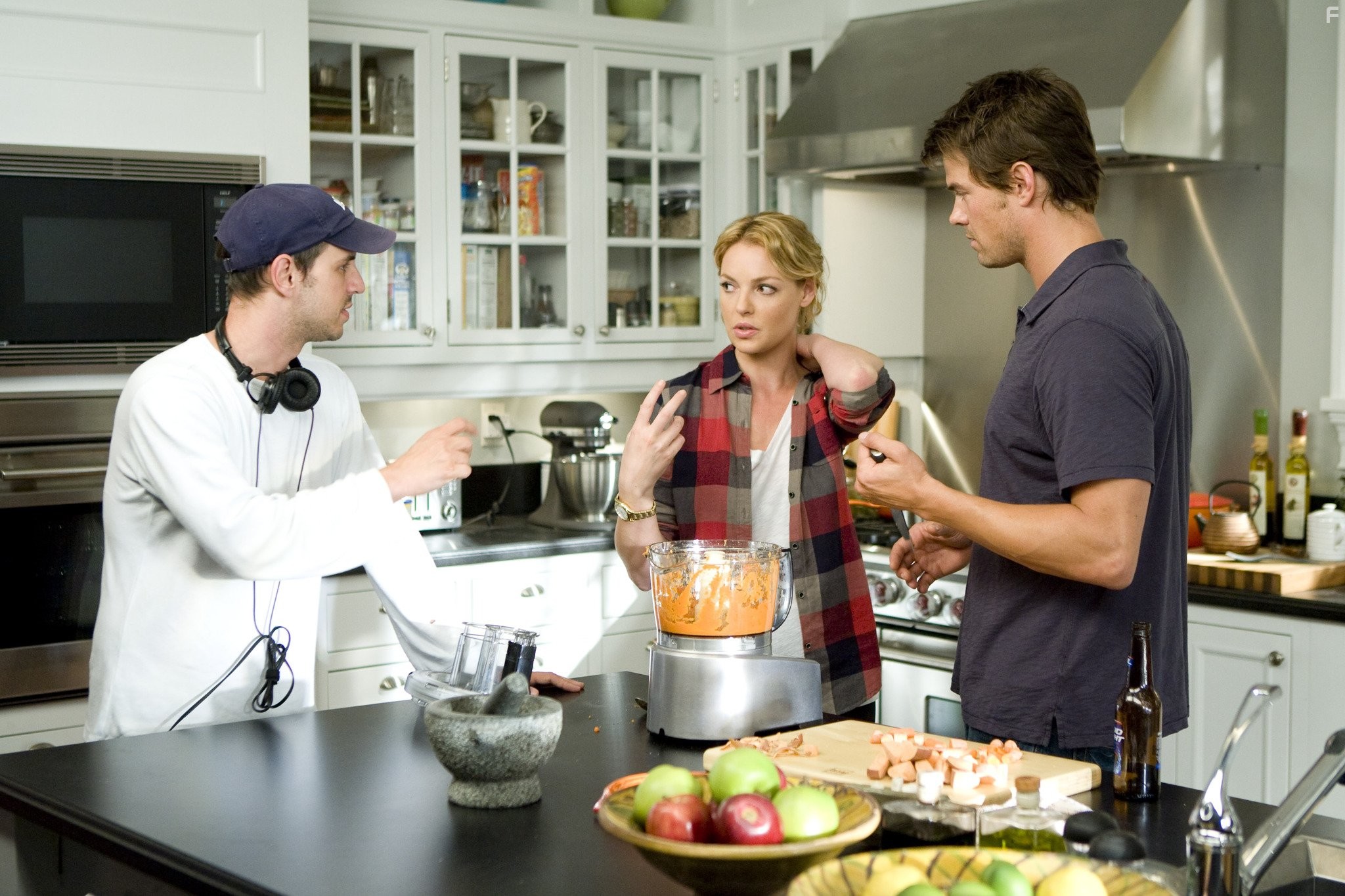 Katherine Heigl, Greg Berlanti, and Josh Duhamel in Жизнь, как она есть (2010)