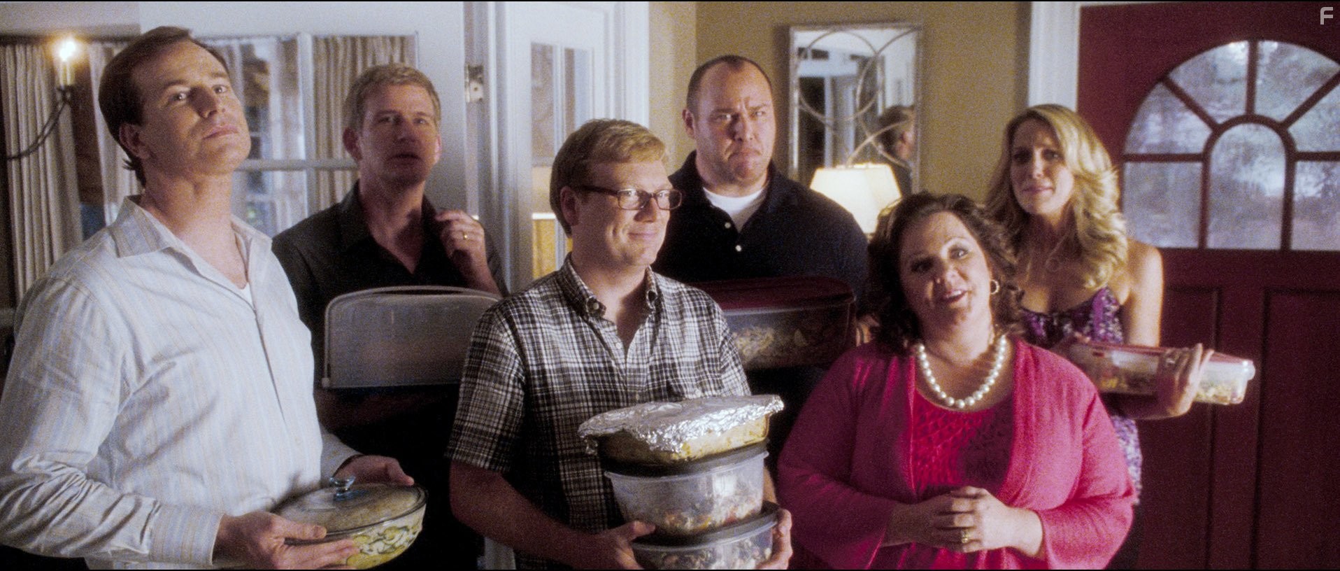 Bill Brochtrup, Melissa McCarthy, Will Sasso, and Rob Huebel in Жизнь, как она есть (2010)